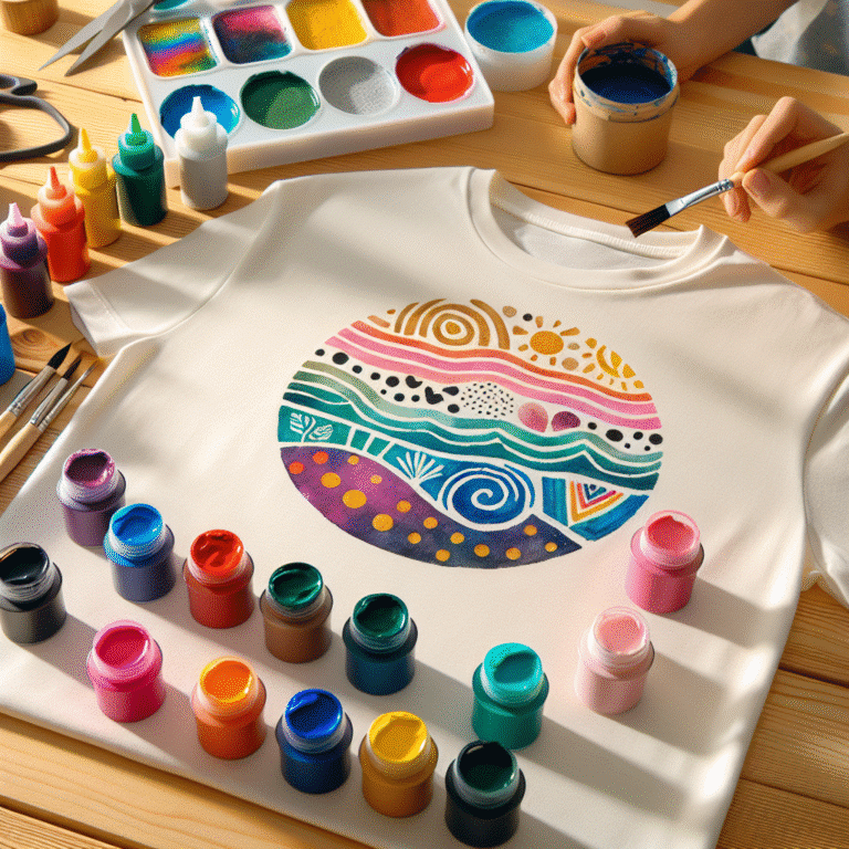 customize your clothes with fabric paint