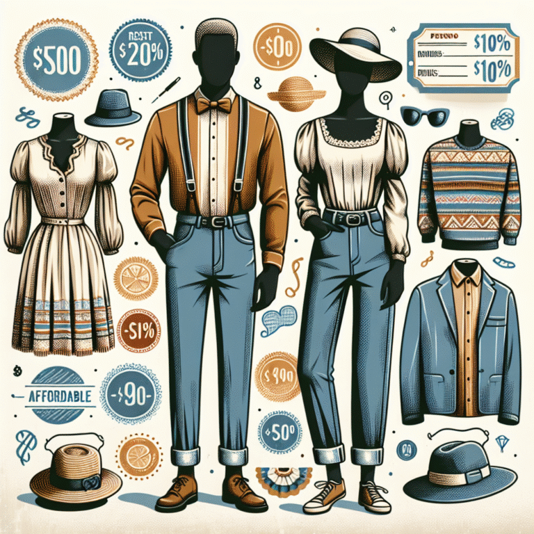 affordable thrift store fashion ideas