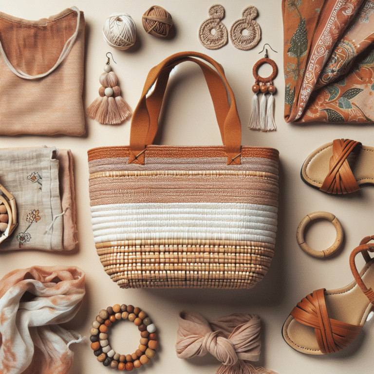 DIY sustainable fashion accessories