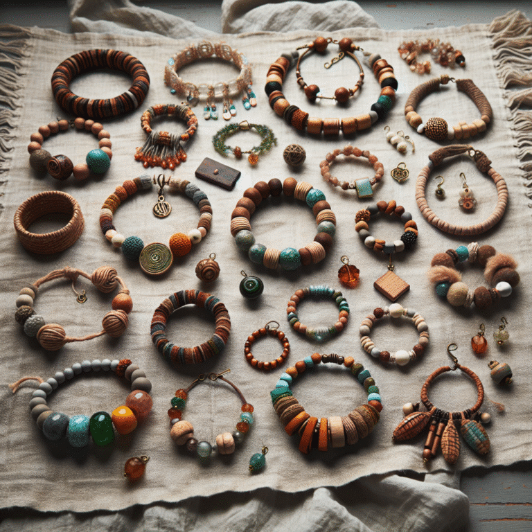 handmade ethical bracelets and necklaces