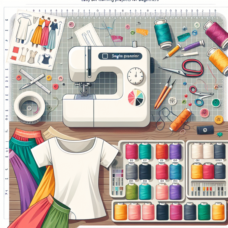 easy DIY clothing projects for beginners